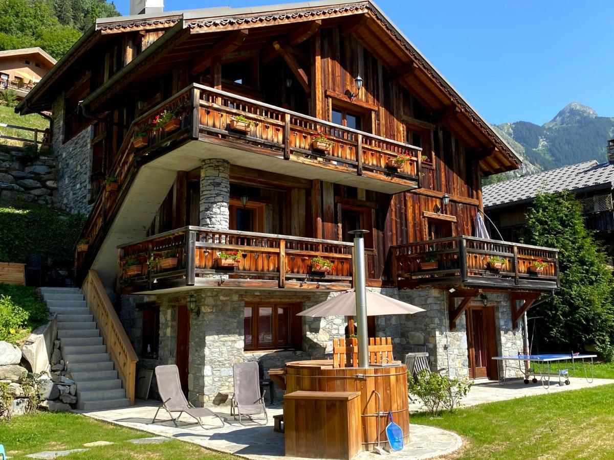 Chalet Des Trappeurs Coeur Vanoise 15 Persons La Plagne Exteriör bild
