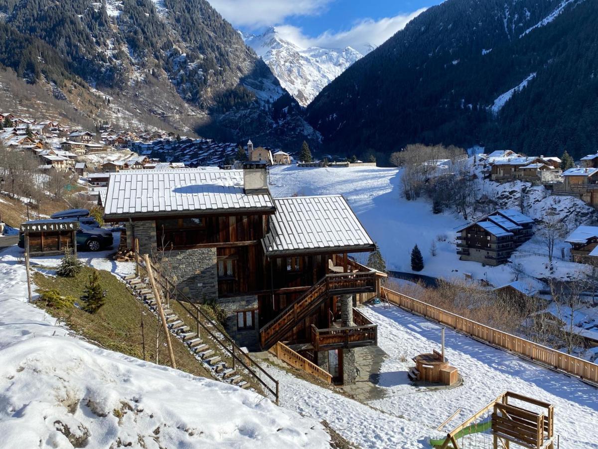 Chalet Des Trappeurs Coeur Vanoise 15 Persons La Plagne Exteriör bild