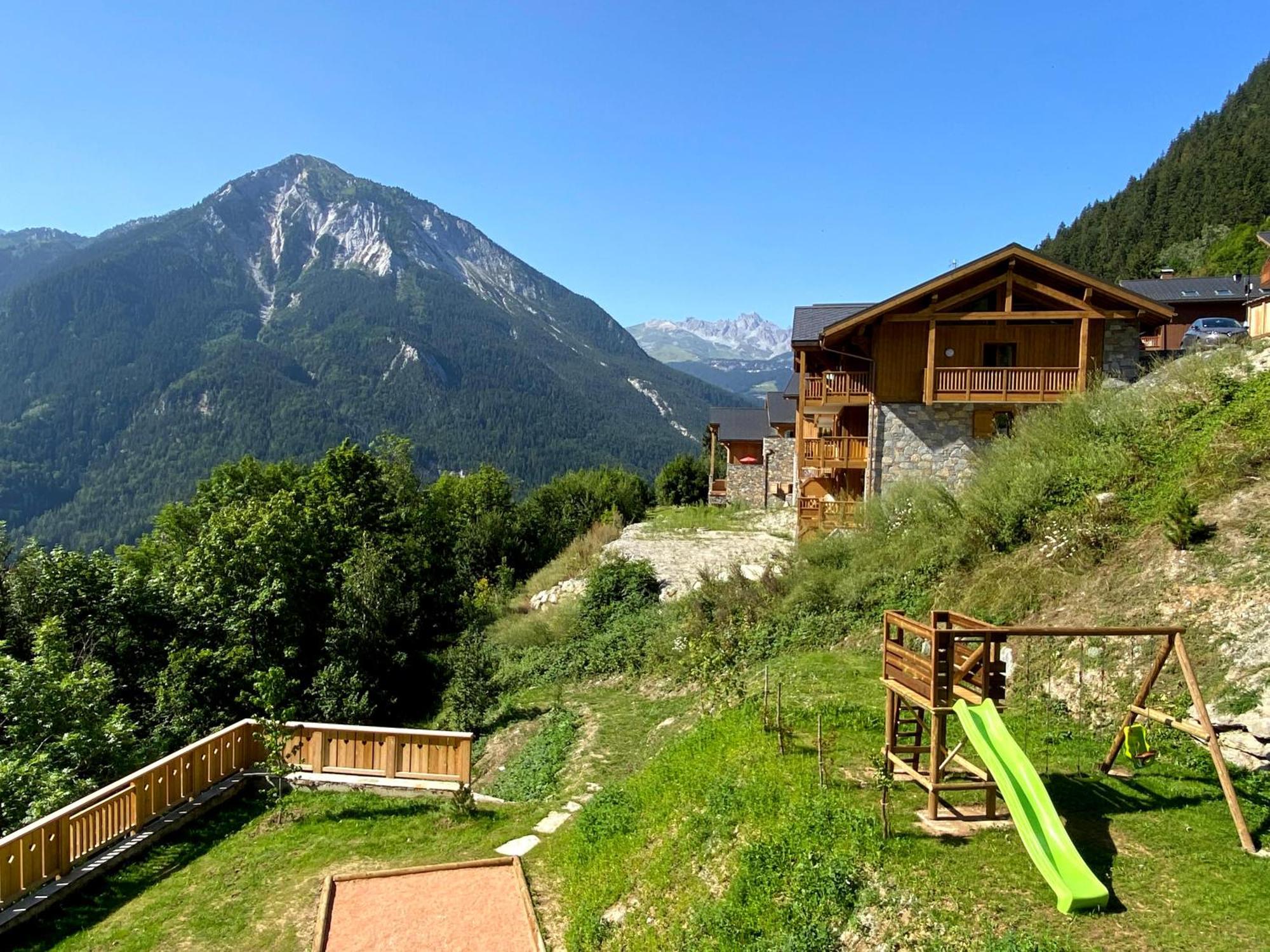 Chalet Des Trappeurs Coeur Vanoise 15 Persons La Plagne Exteriör bild